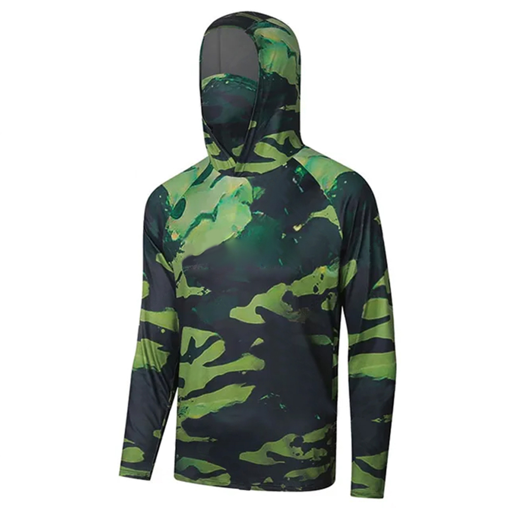 Fishing Hoodie - Kaos Hoodie Lengan Panjang Pelindung Sinar