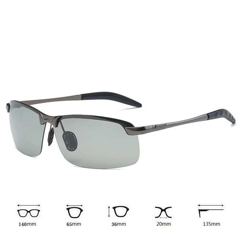 Fishing Sunglasses Polarized - Kacamata Pria Photochromic Polarized, Kacamata Pria