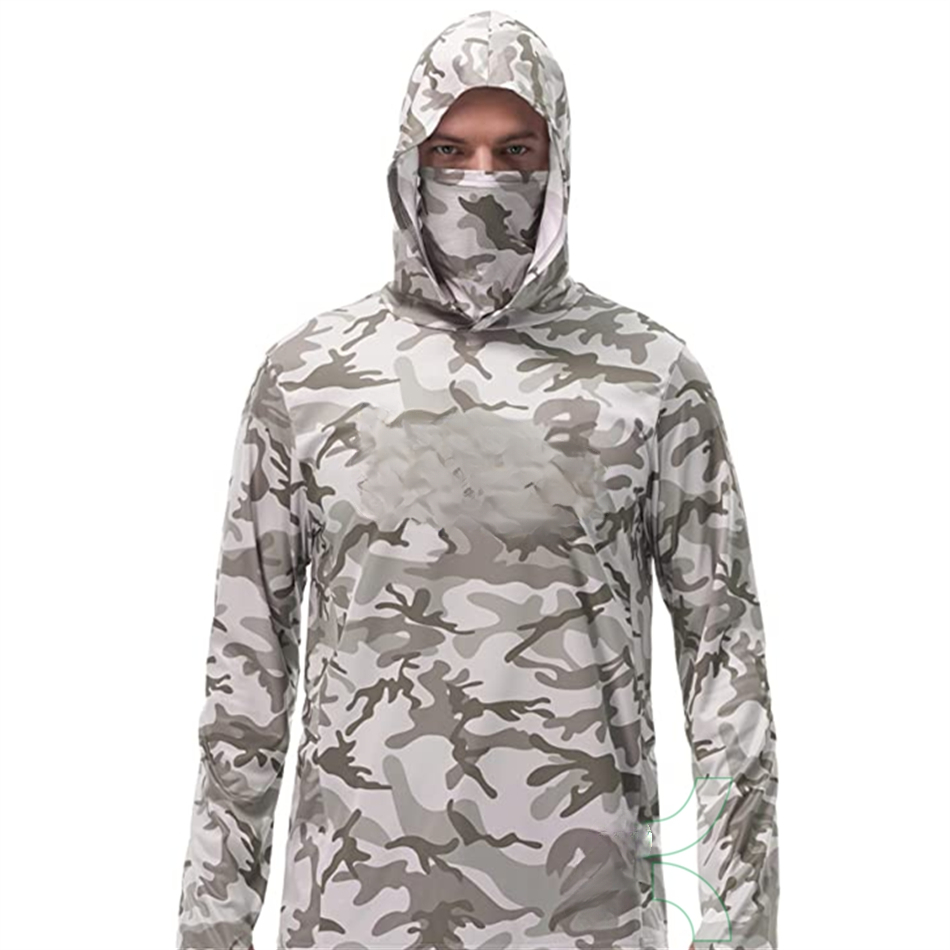 Baju memancing UPF 50 +, baju  - Fishing Mask Sun Protection ulasan dan harga