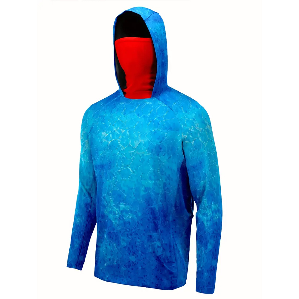 Kaos Hoodie Lengan Panjang Pel - Fishing Hoodie ulasan dan harga