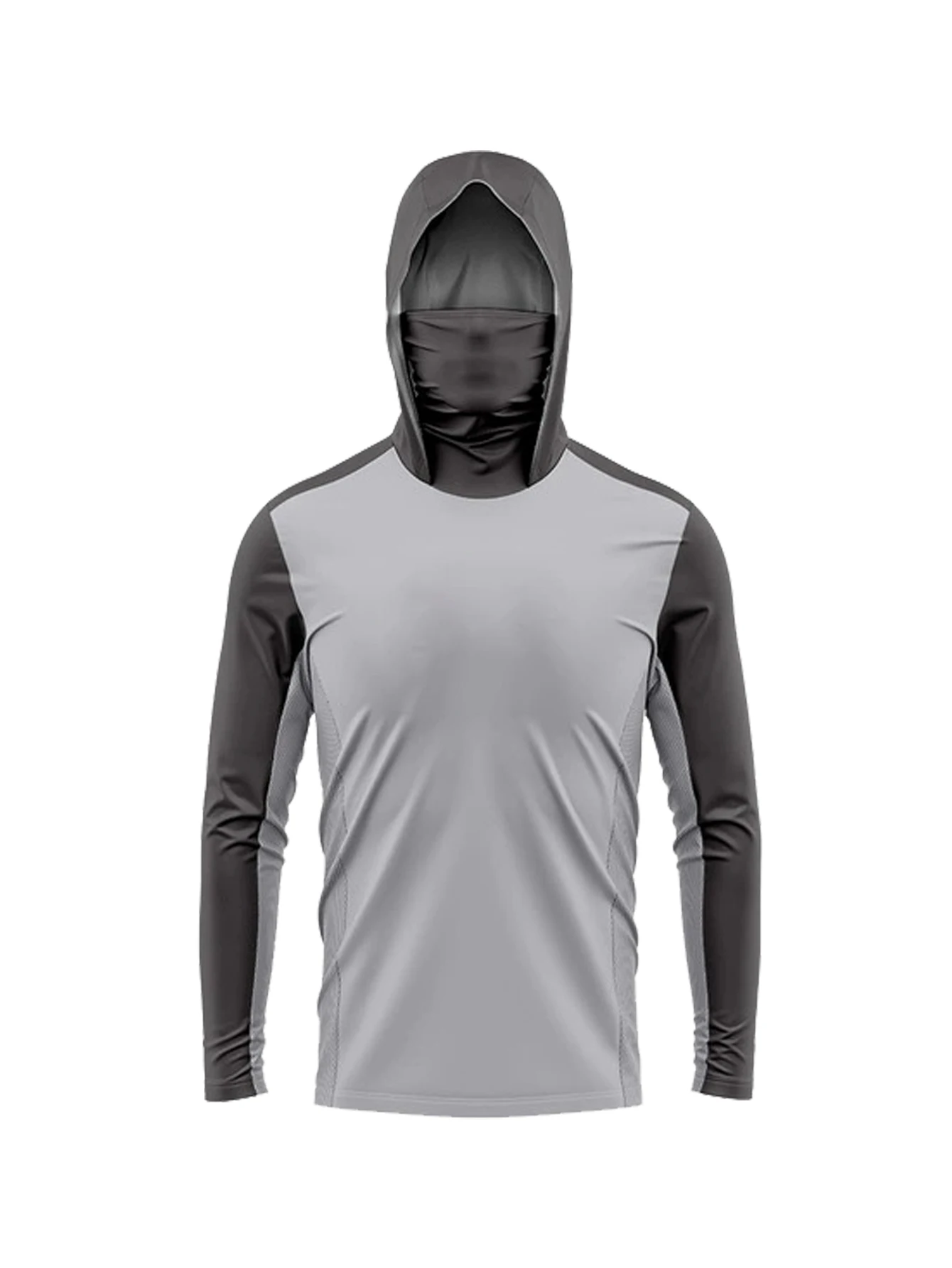 Hoodie Pancing Pria Pelindung  - Fishing Hoodie ulasan dan harga