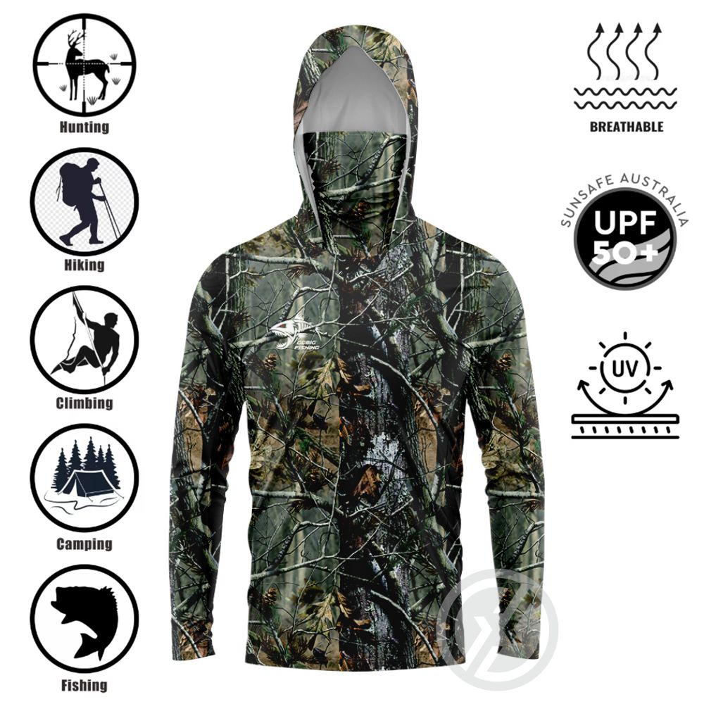 Kemeja Memancing Berpenutup Ke - Fishing Hoodie ulasan dan harga