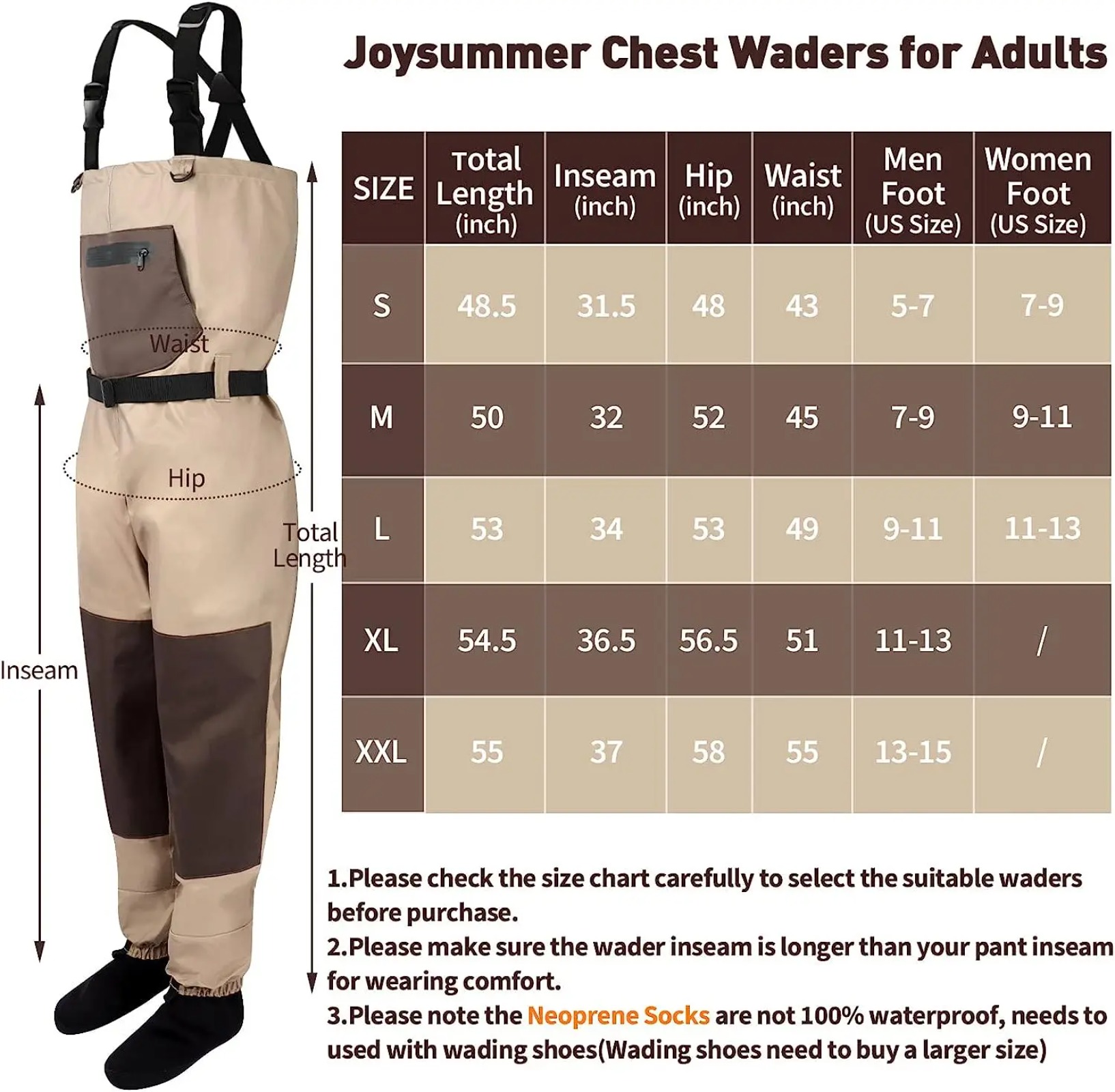 Goture Celana Pancing Pria Wan - Fishing Waders ulasan dan harga
